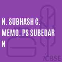 N. Subhash C. Memo. Ps Subedar N Primary School Logo