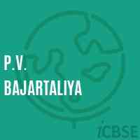 P.V. Bajartaliya Primary School Logo