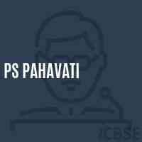 Ps Pahavati Primary School Logo