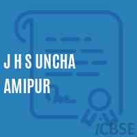 J H S Uncha Amipur Middle School Logo