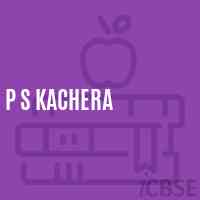 P S Kachera Primary School Logo