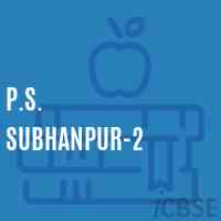 P.S. Subhanpur-2 Primary School Logo