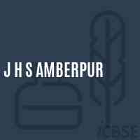 J H S Amberpur Middle School Logo