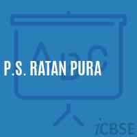 P.S. Ratan Pura Primary School Logo