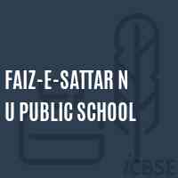 Faiz-E-Sattar N U Public School Logo