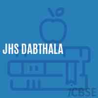 Jhs Dabthala Middle School Logo