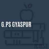 G.Ps Gyaspur Primary School Logo