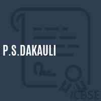 P.S.Dakauli Primary School Logo