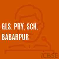 Gls. Pry. Sch. Babarpur Primary School Logo