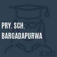 Pry. Sch. Bargadapurwa Primary School Logo