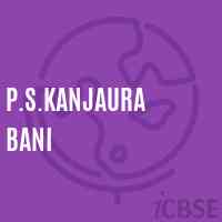 P.S.Kanjaura Bani Primary School Logo