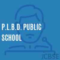 P.L.B.D. Public School Logo