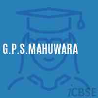 G.P.S.Mahuwara Primary School Logo