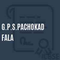 G.P.S.Pachokad Fala Primary School Logo