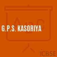 G.P.S. Kasoriya Primary School Logo