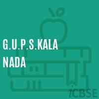 G.U.P.S.Kala Nada Middle School Logo