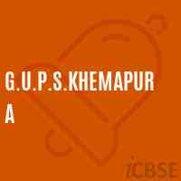 G.U.P.S.Khemapura Middle School Logo