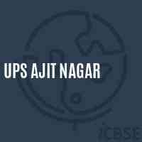 Ups Ajit Nagar Middle School Logo