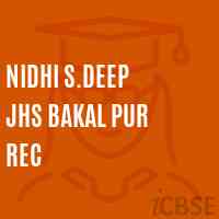 Nidhi S.Deep Jhs Bakal Pur Rec Primary School Logo