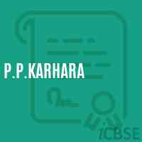 P.P.Karhara Primary School Logo