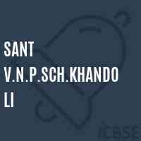 Sant V.N.P.Sch.Khandoli Primary School Logo