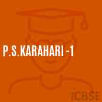 P.S.Karahari -1 Primary School Logo