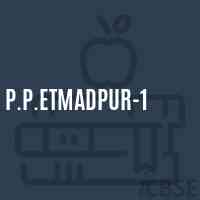 P.P.Etmadpur-1 Primary School Logo