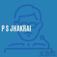 P S Jhakrai Primary School Logo
