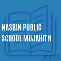 Nasrin Public School Mujahit N Logo