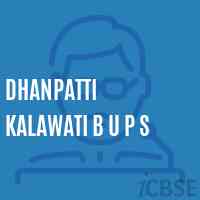 Dhanpatti Kalawati B U P S Middle School Logo