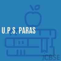 U.P.S. Paras Middle School Logo