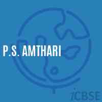 P.S. Amthari Primary School Logo