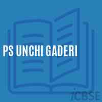 Ps Unchi Gaderi Primary School Logo
