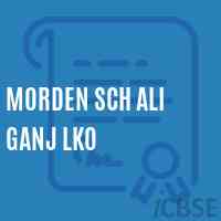 Morden Sch Ali Ganj Lko Middle School Logo