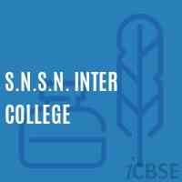 S.N.S.N. Inter College High School Logo