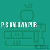 P.S.Kaluwa Pur Primary School Logo