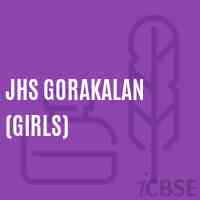 Jhs Gorakalan (Girls) Middle School Logo