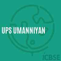 Ups Umanniyan Middle School Logo