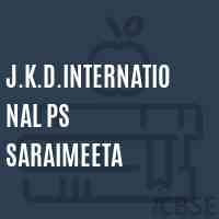 J.K.D.International Ps Saraimeeta Primary School Logo