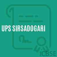 Ups Sirsadogari Middle School Logo