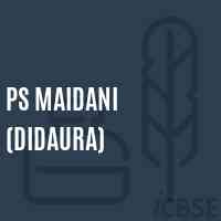 Ps Maidani (Didaura) Primary School Logo