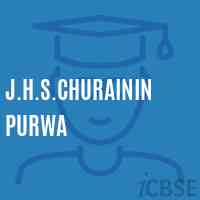 J.H.S.Churainin Purwa Middle School Logo
