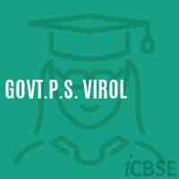 Govt.P.S. Virol Primary School Logo