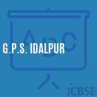 G.P.S. Idalpur Primary School Logo