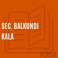 Sec. Balkundi Kala High School Logo