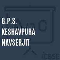G.P.S. Keshavpura Navserjit Primary School Logo