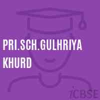 Pri.Sch.Gulhriya Khurd Primary School Logo
