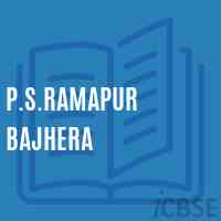 P.S.Ramapur Bajhera Primary School Logo