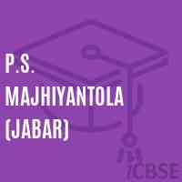 P.S. Majhiyantola (Jabar) Primary School Logo