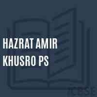 Hazrat Amir Khusro Ps Primary School Logo